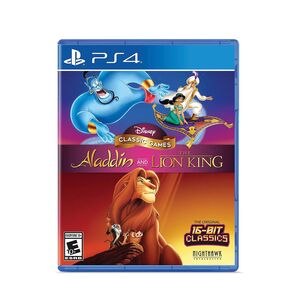 Disney Aladdin and Lion King Classic for Playstation 4 Disney Aladdin and Lion King Classic for Playstation 4